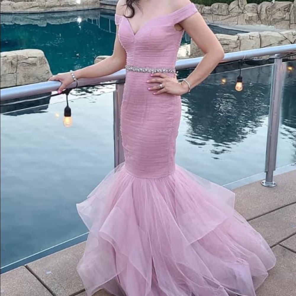 Beautiful pink dress